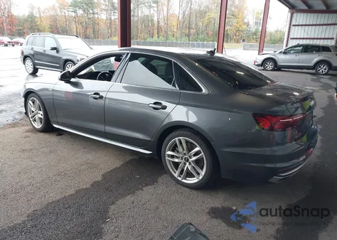 2022 Audi A4 Premium Plus 45 Tfsi S Line Quattro S Tronic from USA, damaged, VIN WAUEAAF49NN014960